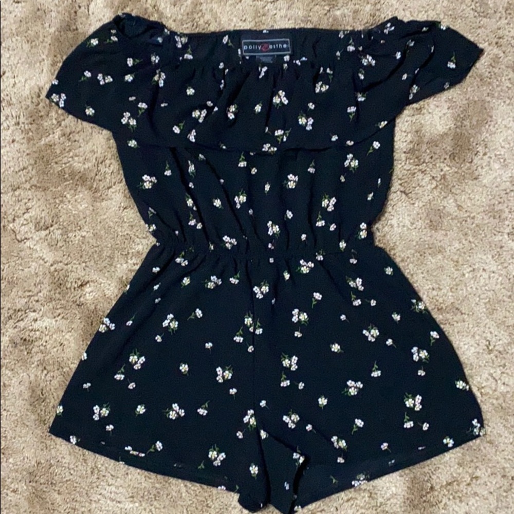 New Strapless Romper